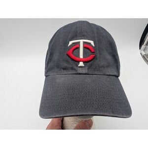 Minnesota Twins MLB Hat The Franchise Twins Enterprise Navy Blue Fitted Size M